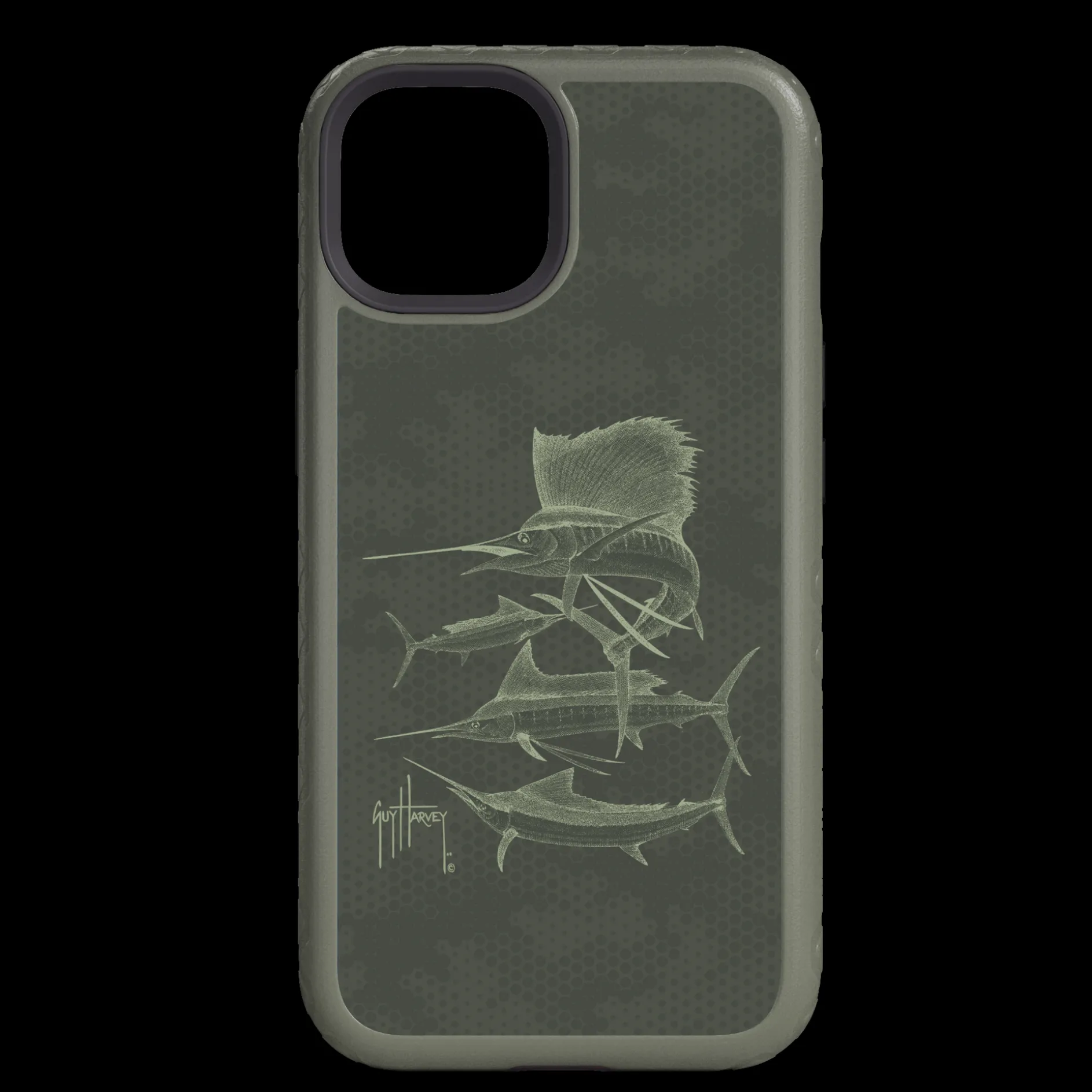 iPhone 14 Models - Fortitude Green Camo Phone Case