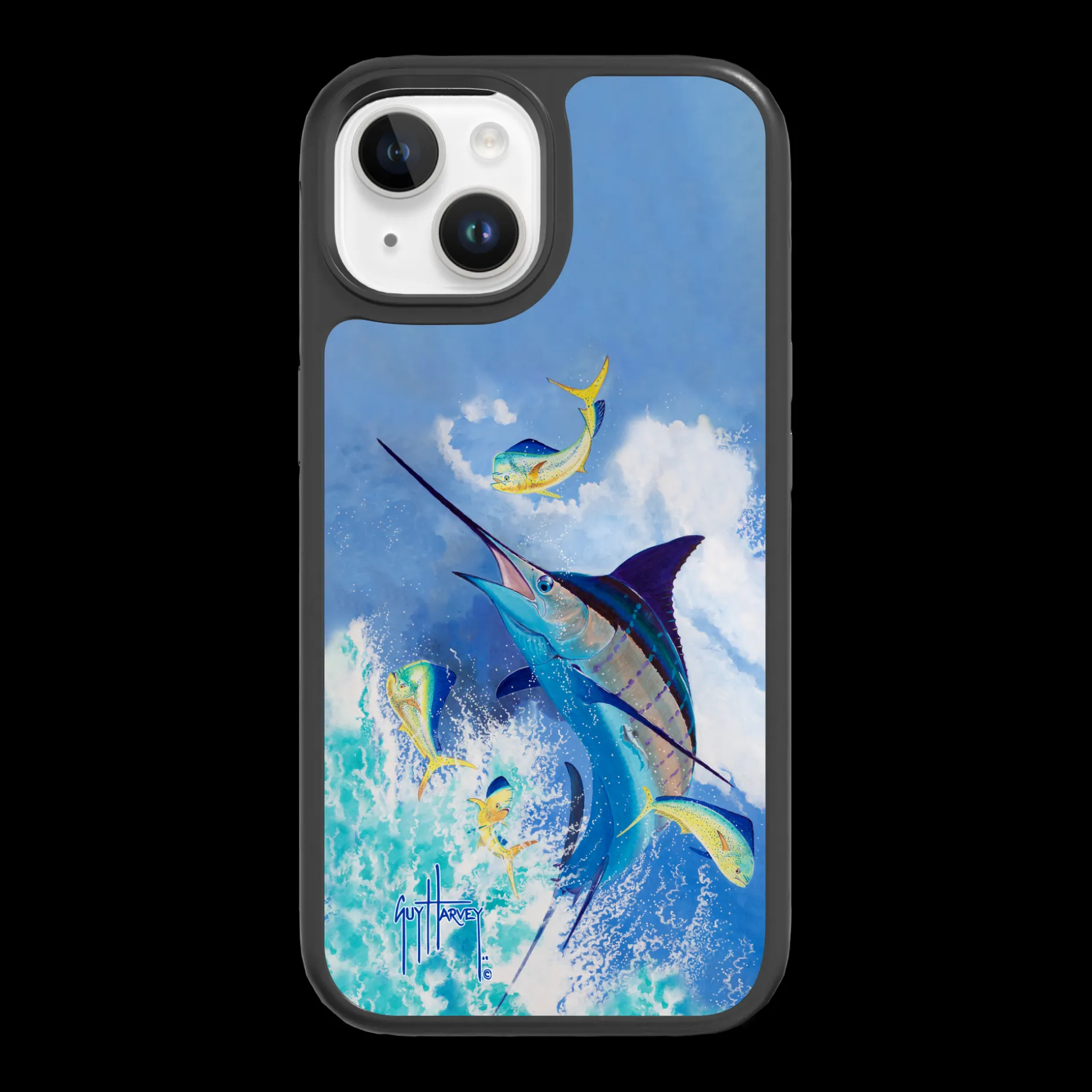 iPhone 15 Models - Fortitude Blue Commocean Phone Case