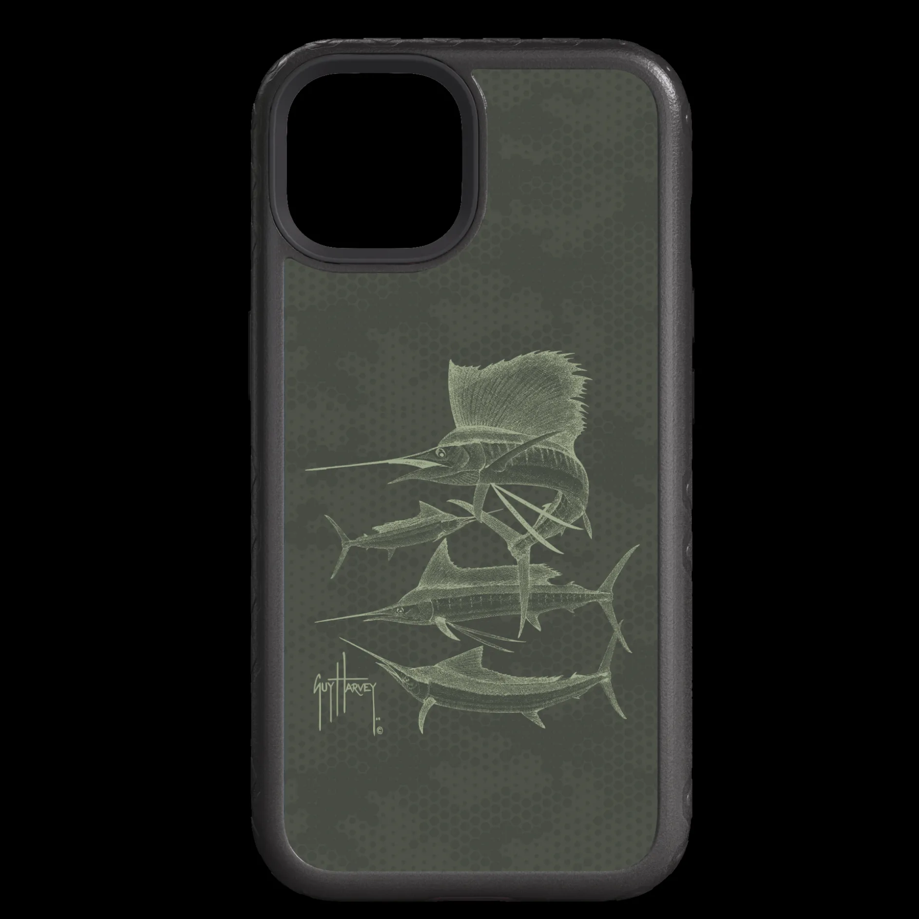 iPhone 14 Models - Fortitude Green Camo Phone Case