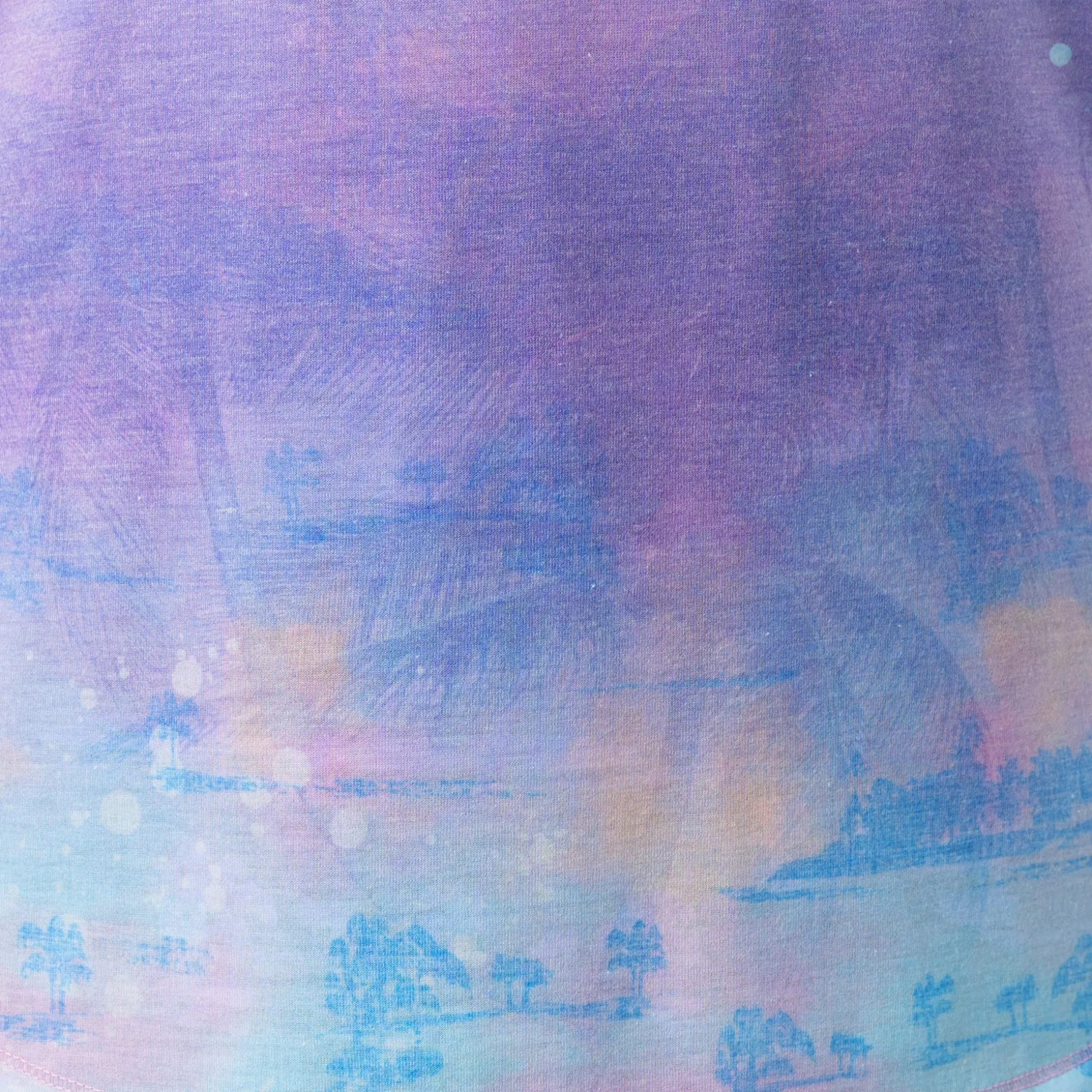 Ladies Beach Side Short Sleeve Poly/Rayon Slub Top