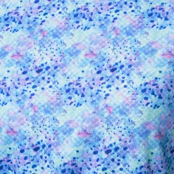 Ladies Blue Scales Long Sleeve Sun Protection Top
