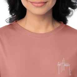 Ladies Core solid Long Sleeve Sun Protection Shirt