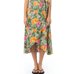 Ladies Hibiscus Garden Wrap Skirt