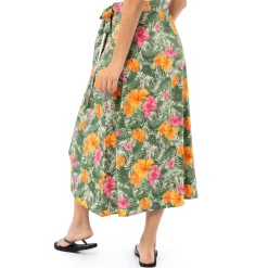 Ladies Hibiscus Garden Wrap Skirt