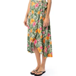 Ladies Hibiscus Garden Wrap Skirt