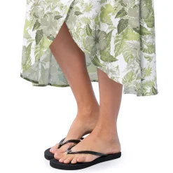 Ladies Hibiscus Tonal Wrap Skirt