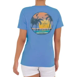 Ladies Horizon Short Sleeve V-Neck T-Shirt
