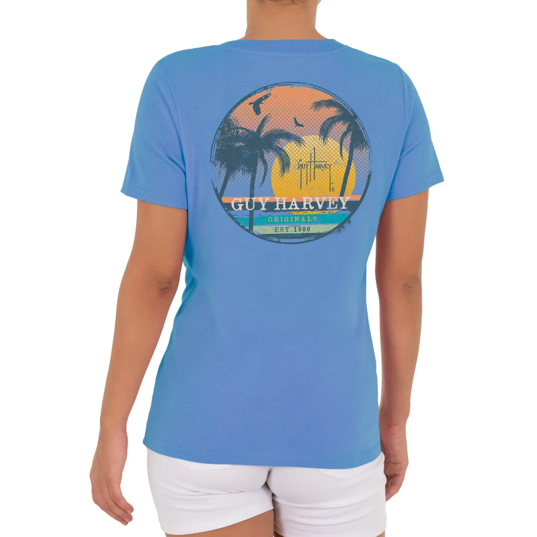 Ladies Horizon Short Sleeve V-Neck T-Shirt