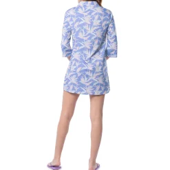 Ladies Indigo Pop Over Dress