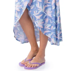Ladies Indigo Wrap Skirt