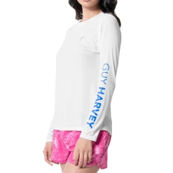 Ladies Long Sleeve Performance Fishing Sun Protection Shirt UPF 50+