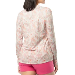 Ladies Marble Turtles Long Sleeve Sun Protection Top