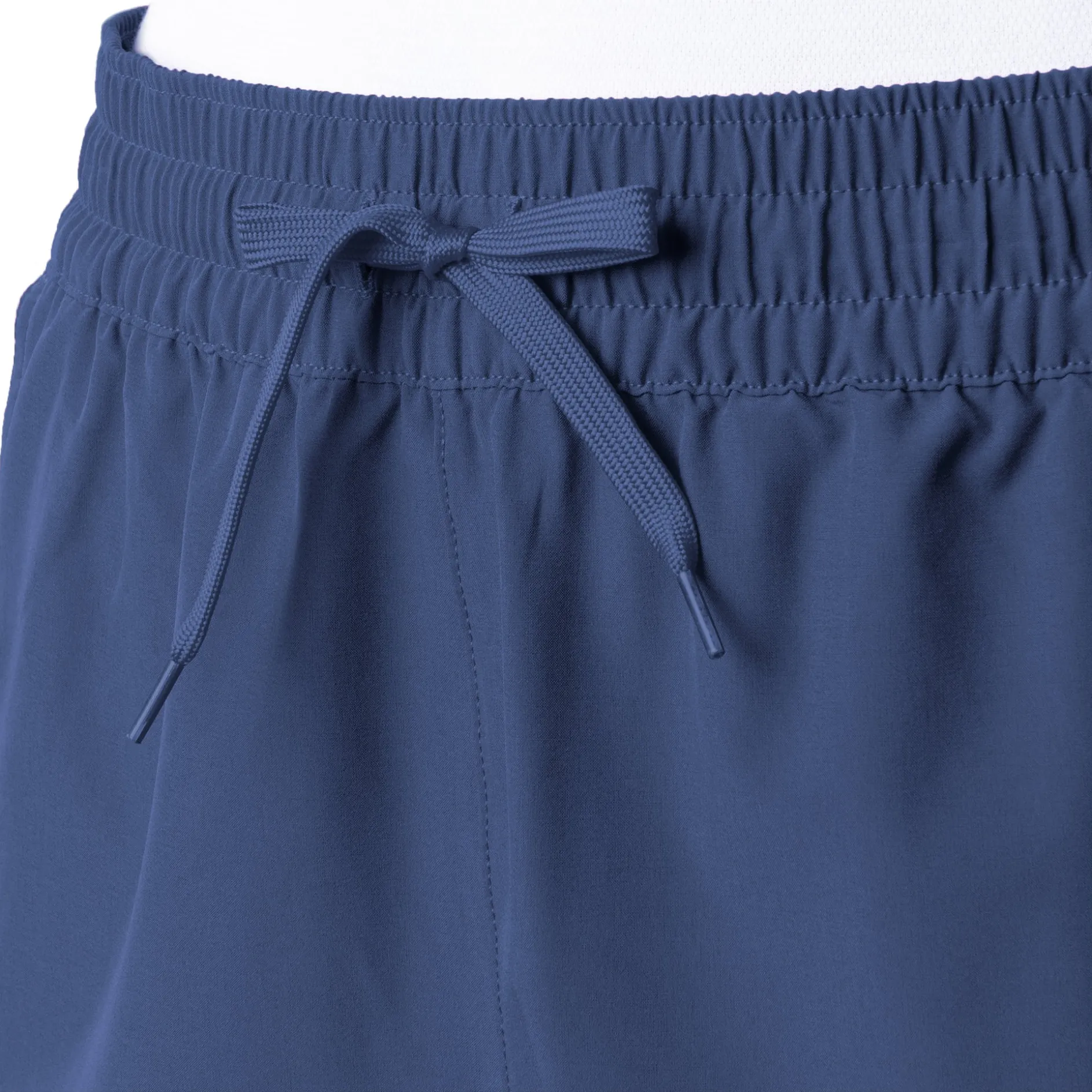 Ladies Navy Solid Short