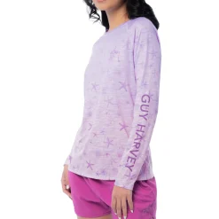 Ladies Ocean Current Long Sleeve Raglan Slub Shirt