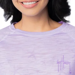 Ladies Ocean Current Long Sleeve Raglan Slub Shirt