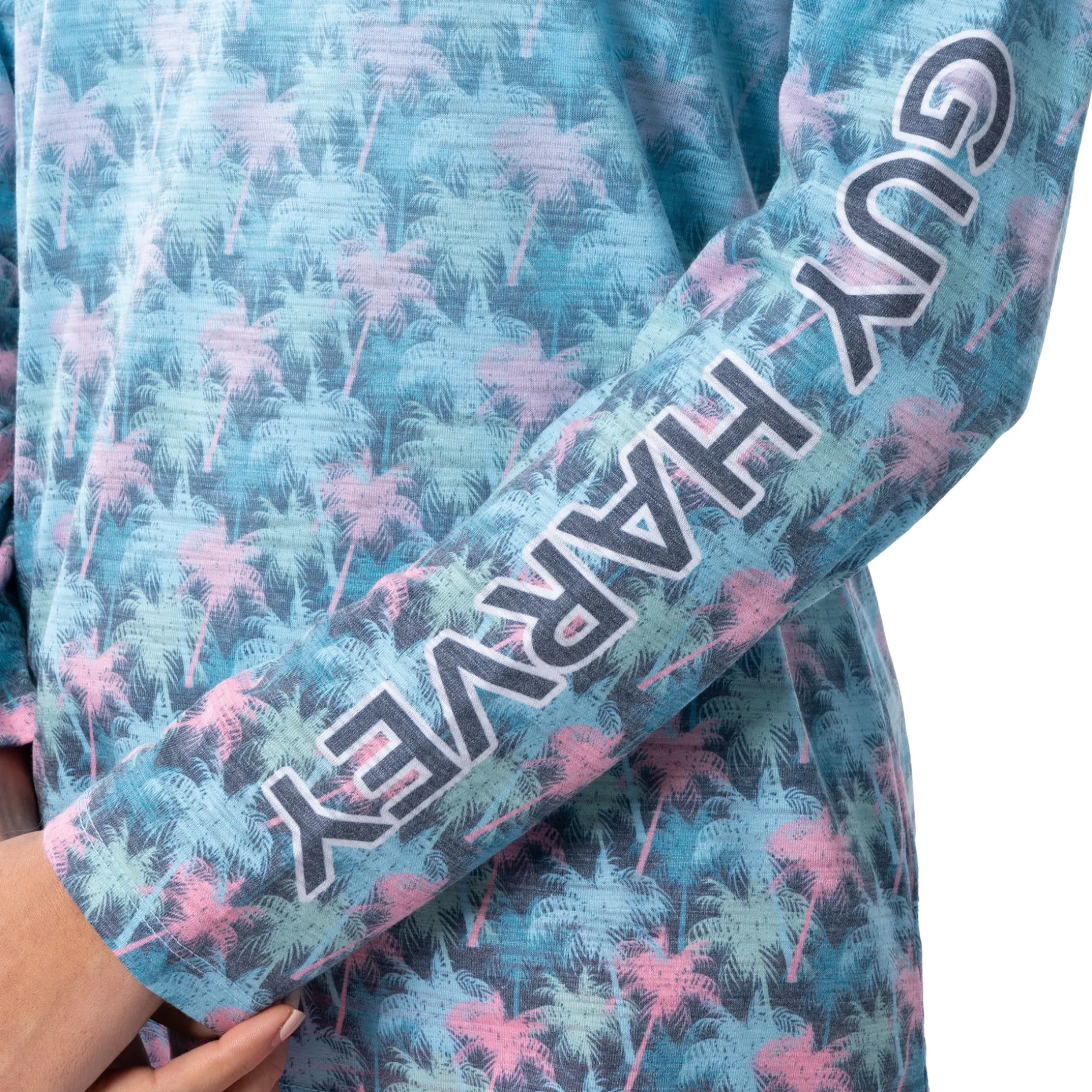 Ladies Palm Springs Long Sleeve Raglan Slub Shirt