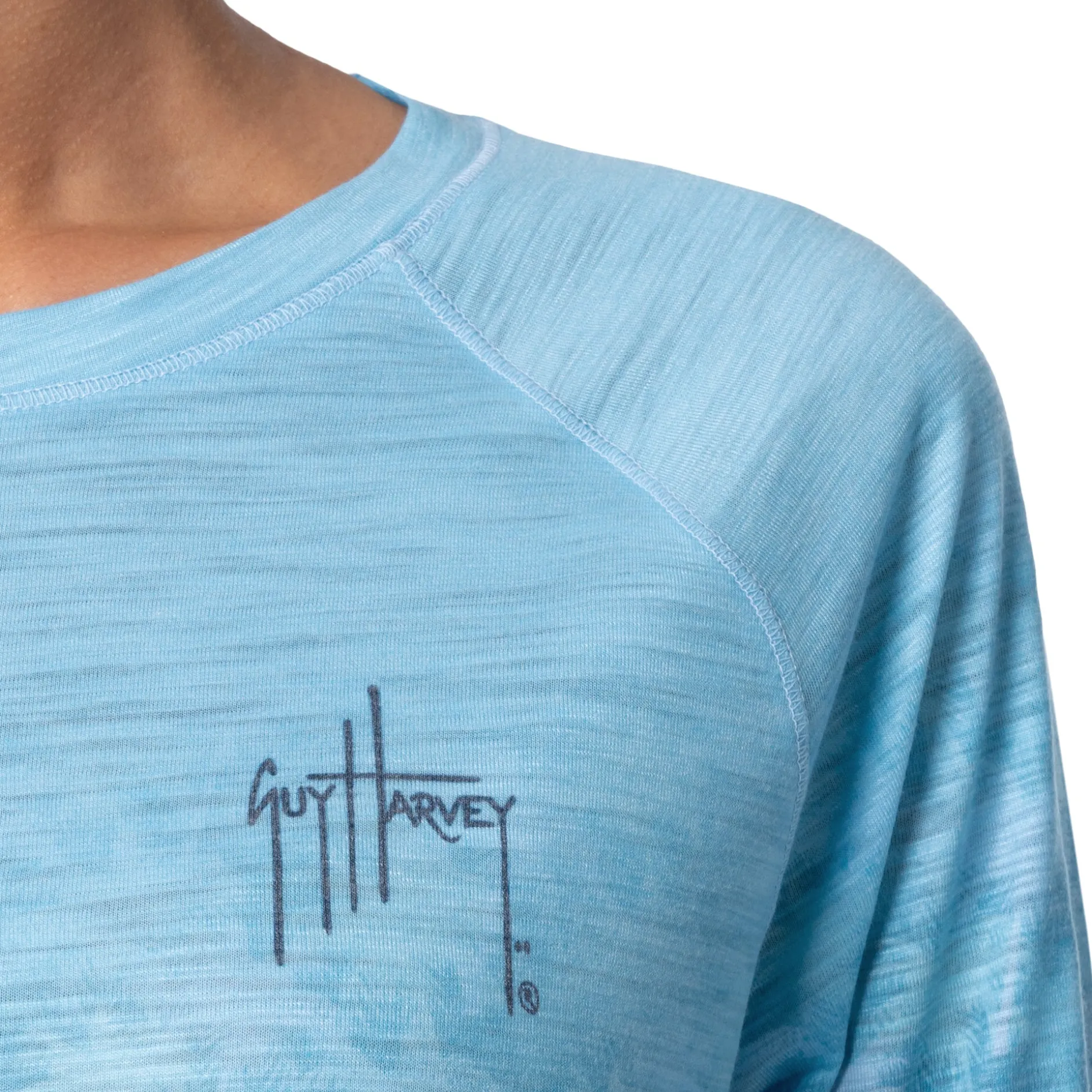 Ladies Palm Springs Long Sleeve Raglan Slub Shirt