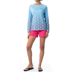 Ladies Palm Springs Long Sleeve Raglan Slub Shirt