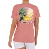 Ladies Paradise Short Sleeve V-Neck T-Shirt