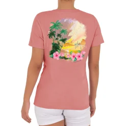 Ladies Paradise Short Sleeve V-Neck T-Shirt