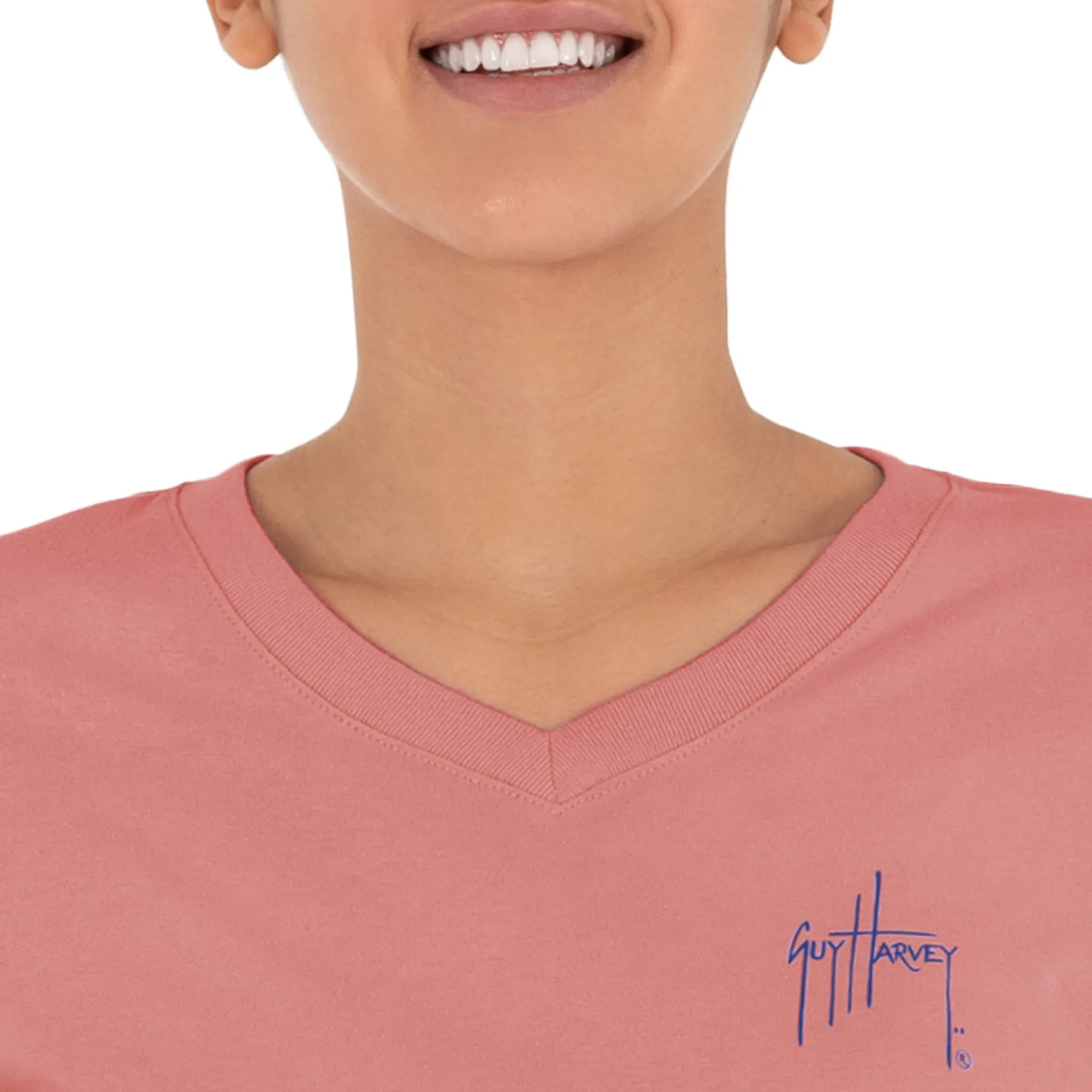 Ladies Paradise Short Sleeve V-Neck T-Shirt