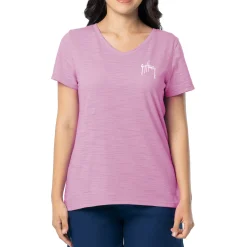 Ladies Sea Species Relaxed V-Neck Top