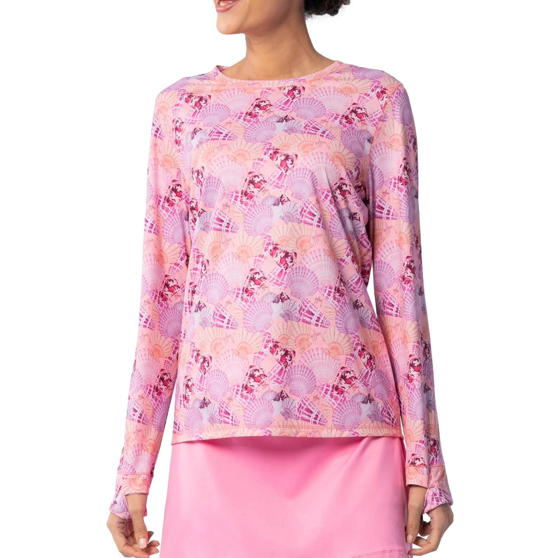 Ladies Shell Collector Long Sleeve Sun Protection Shirt