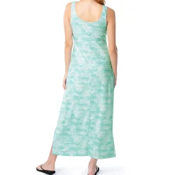 Ladies Shell Wave Maxi Dress