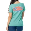 Ladies Vintage GH Relaxed V-Neck Top