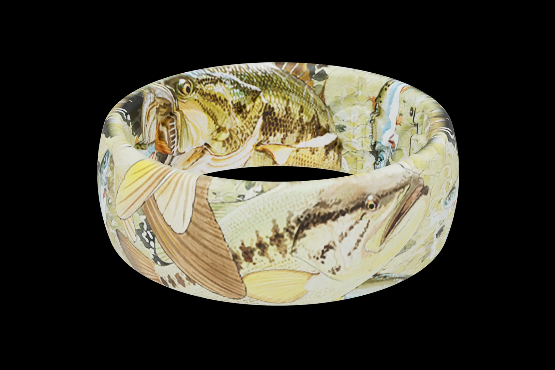 Largemouth Bass Ring by Groove Life