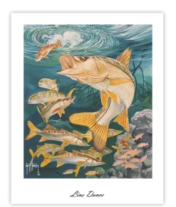 "Line Dance" Limited Edition Lithograph