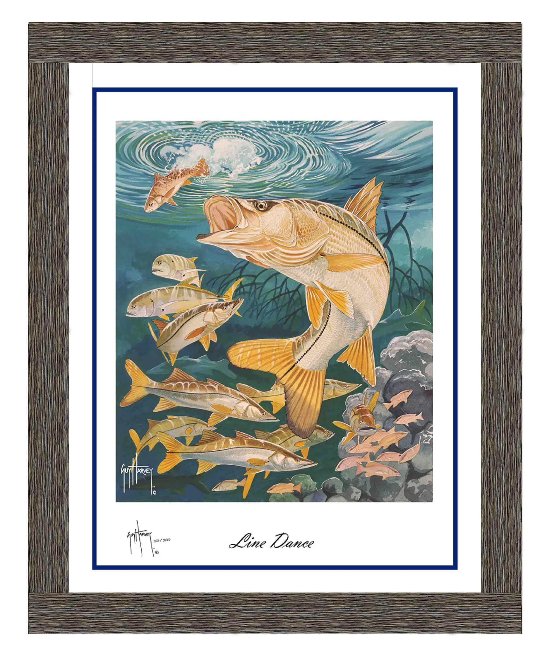 "Line Dance" Limited Edition Lithograph