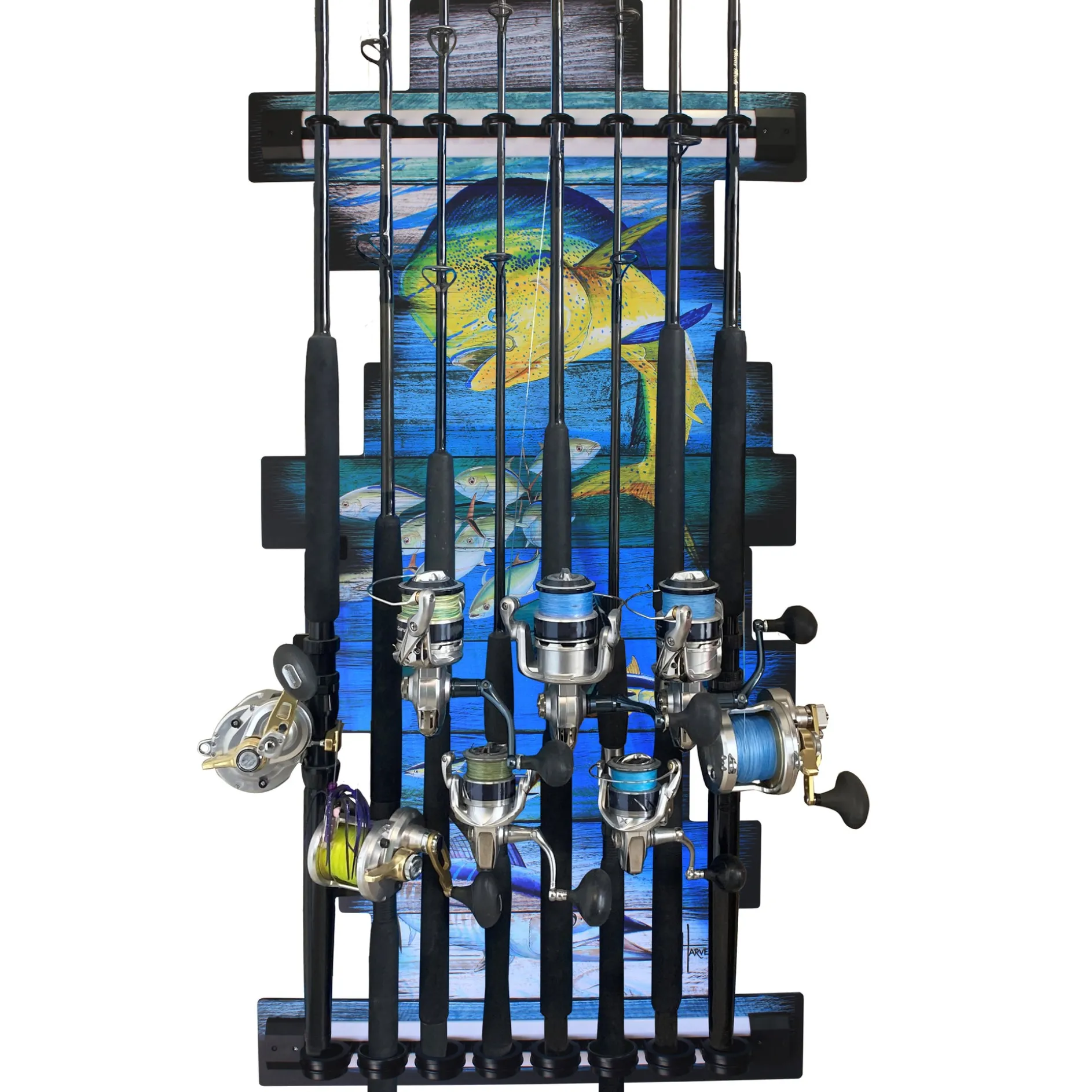Mahi 8 Rod Rack