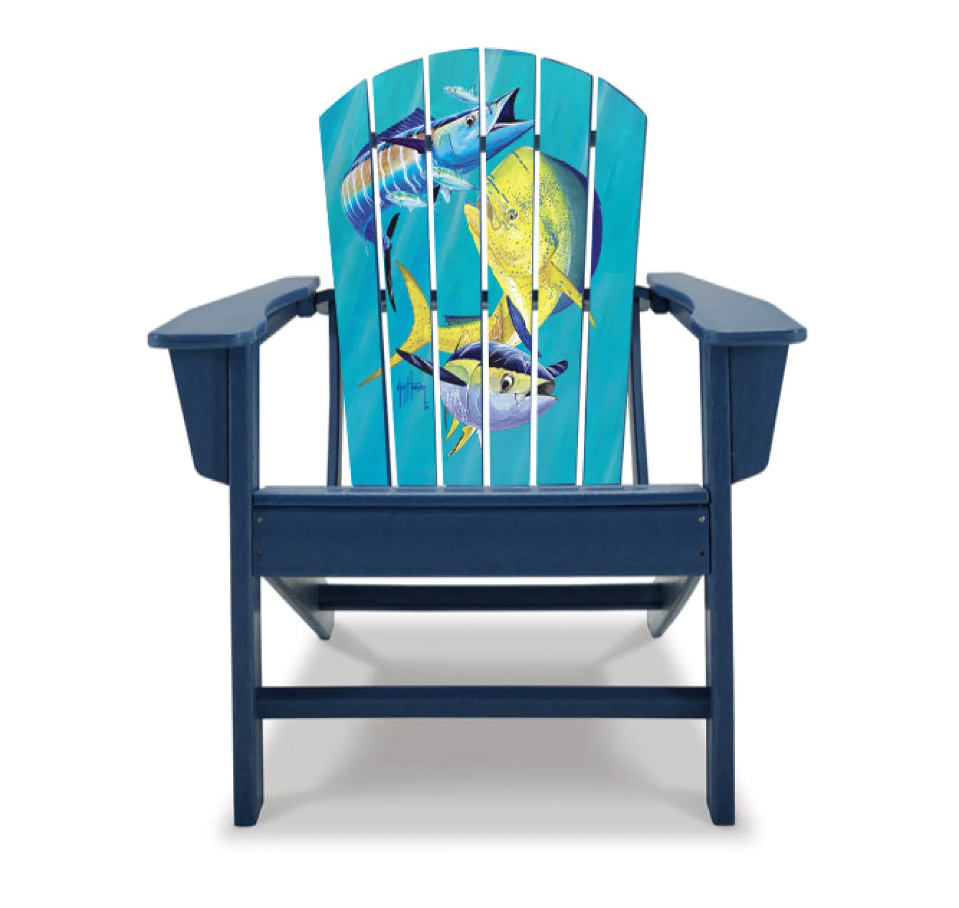 Mahi, Wahoo, Tuna Adirondack Chair