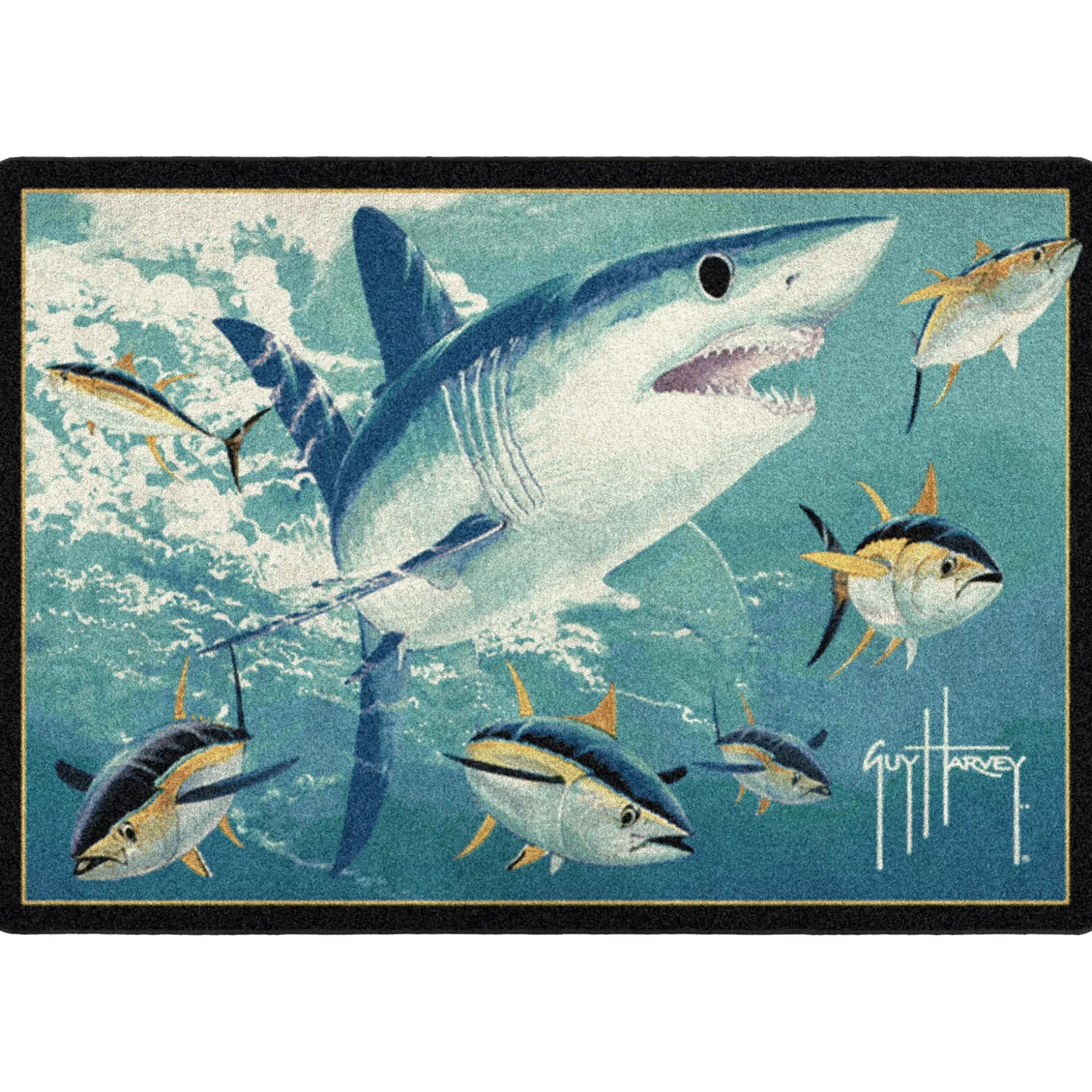 Mako Shark Area Rug