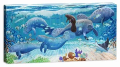 "Mangrove Refuge" Limited Edition Canvas Art