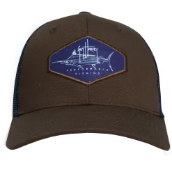 Marlin Camo Patch Mesh Trucker Hat