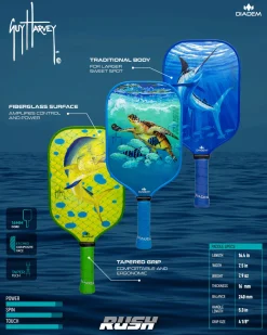Marlin Rush Pickleball Paddle