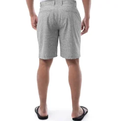 Mens 9" Shallow Printed Hybrid Short