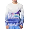 Men's Atlantic White Performance Sun Protection Top
