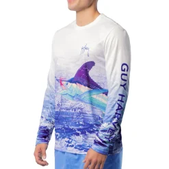 Men's Atlantic White Performance Sun Protection Top