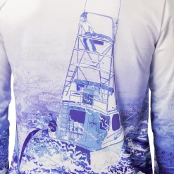 Men's Atlantic White Performance Sun Protection Top