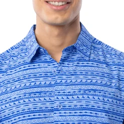 Men's Bait Stripes Performance Fishing Shirt