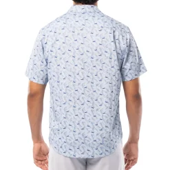 Men's Big Palms Printed Resort Shirt