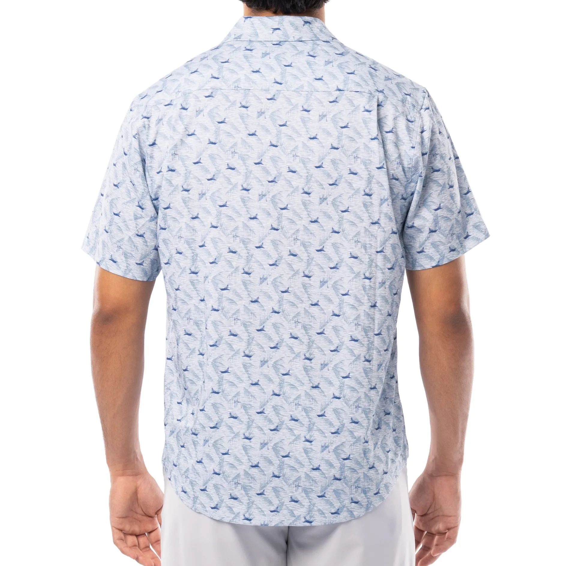 Men's Big Palms Printed Resort Shirt