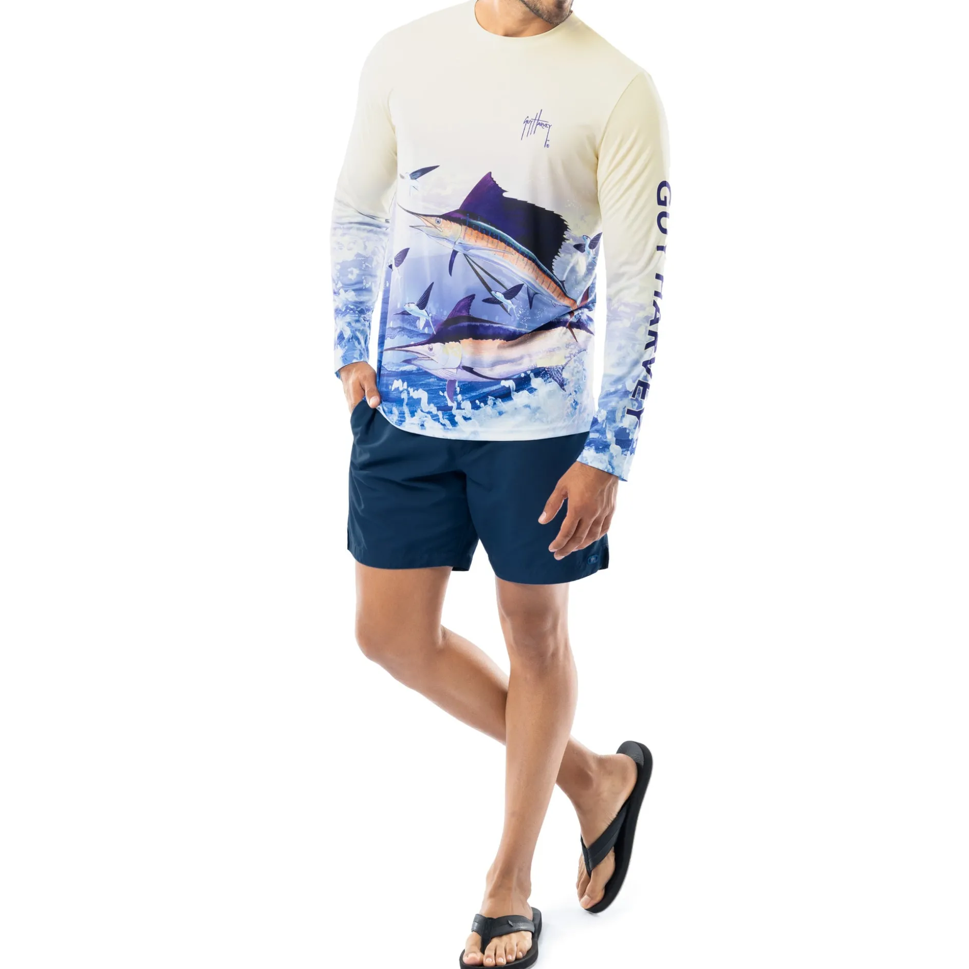 Men's Billfish SGS Performance Sun Protection Top