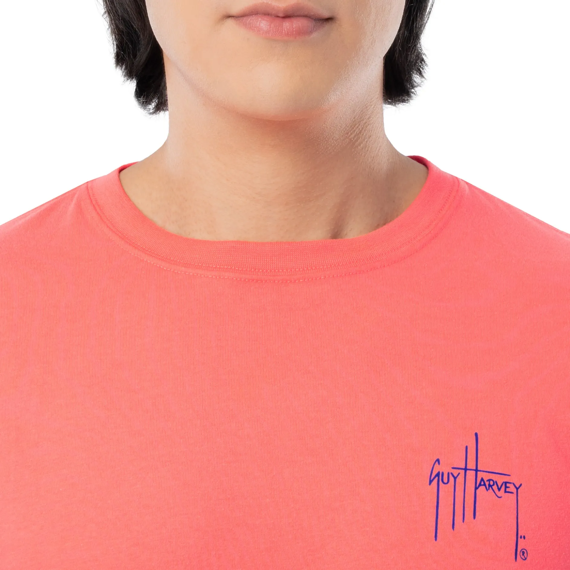 Men's Coral Marlin Springs Long Sleeve T-Shirt