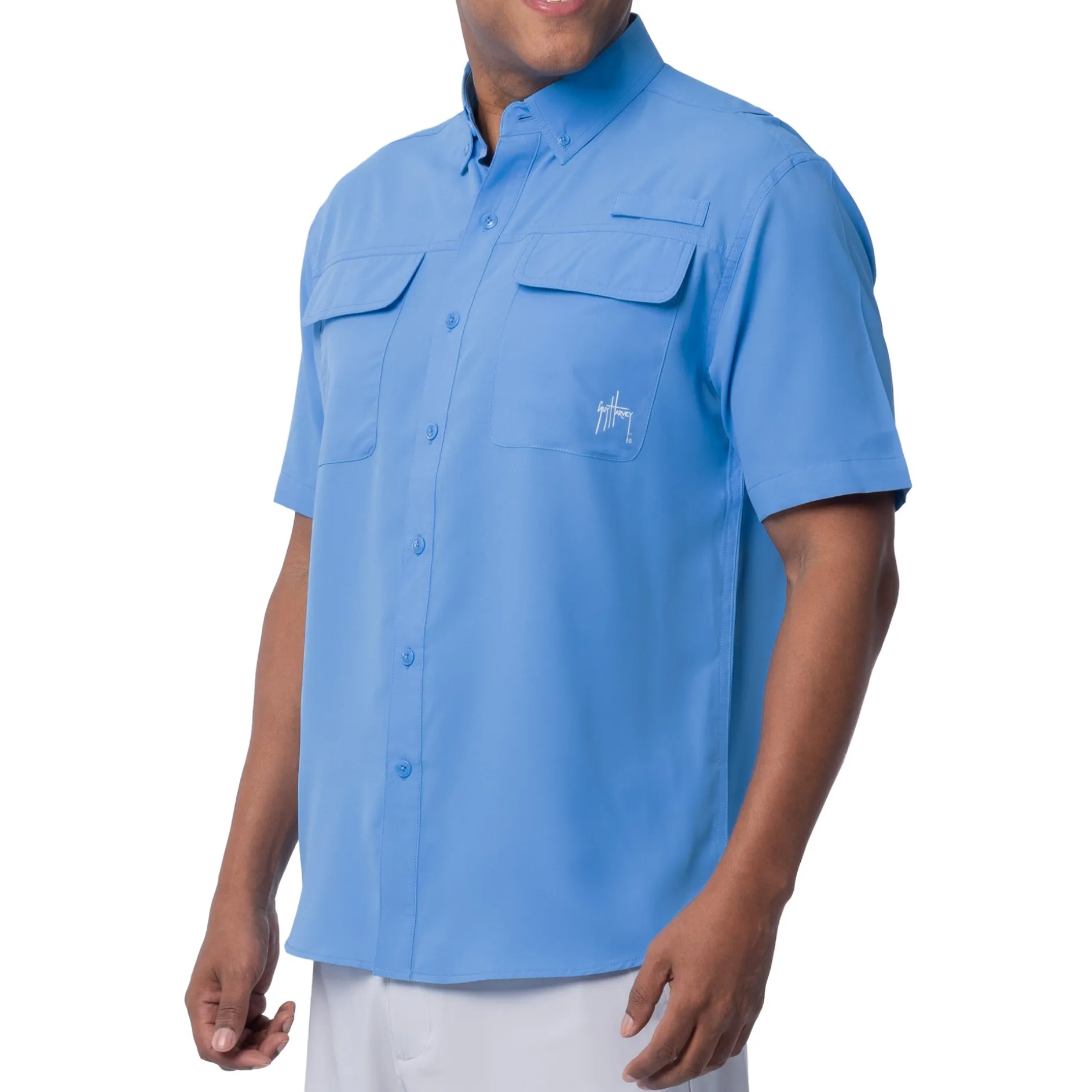 Men's Core Solid Short Sleeve Fishing Shirt