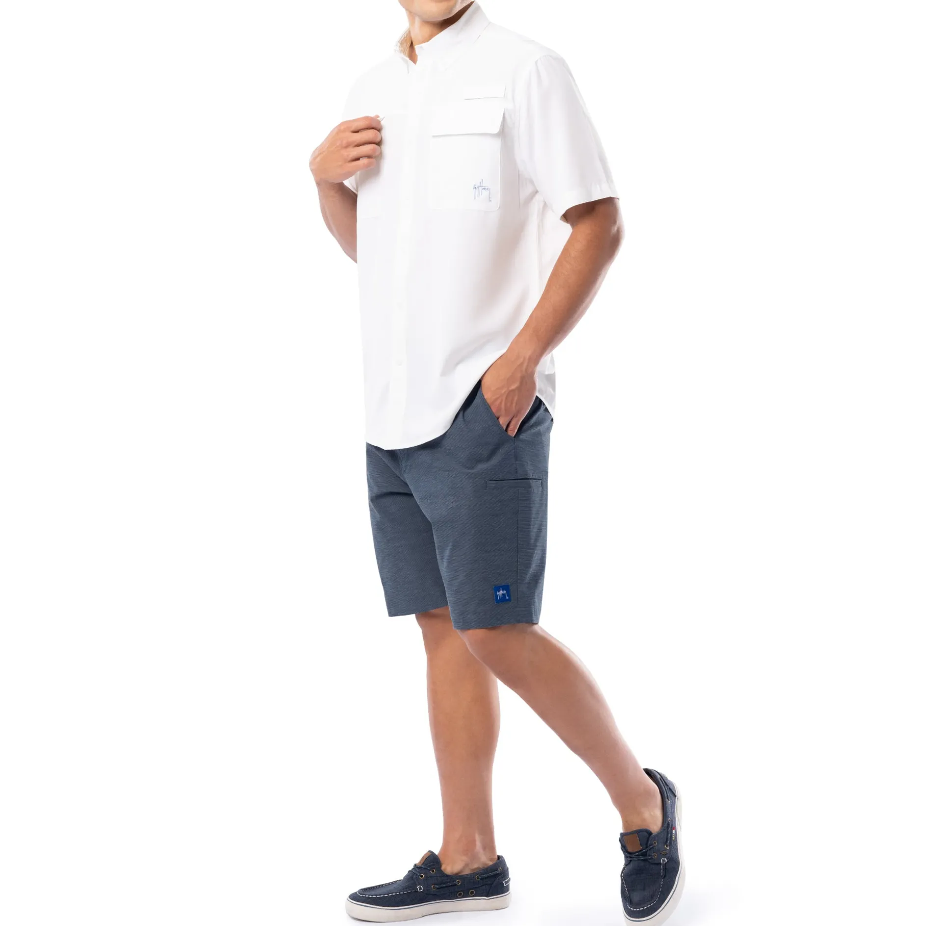 Men's Core Solid Short Sleeve Fishing Shirt