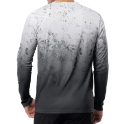 Men's Dark Whitecap Camo Long Sleeve Performance Shirt